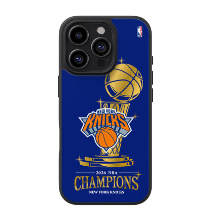 New York Knicks | Gold Acrylic Case – NBA Championship Case (Ships June 29)
