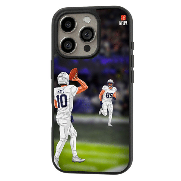 Drake Maye No Look – NFLPA Rotoscope